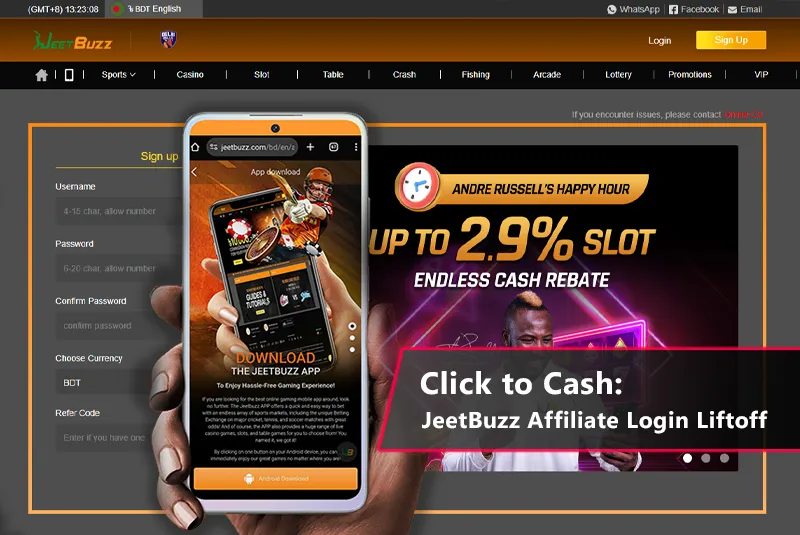 JeetBuzz Affiliate Login – Maximize Earnings with High Commissions and Real-Time Analytics